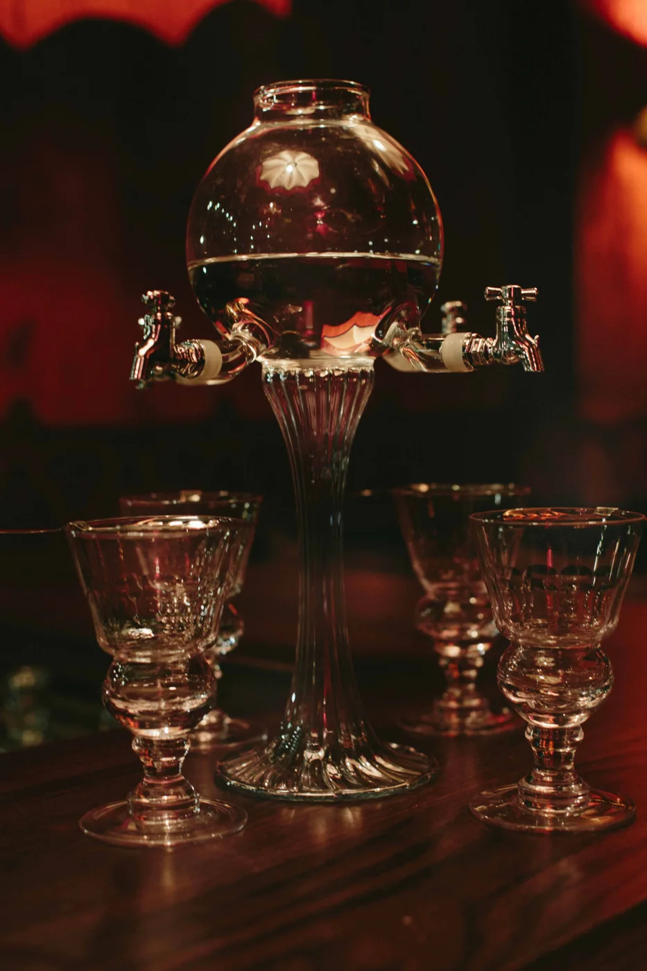 The Little Pig's absinthe fountain